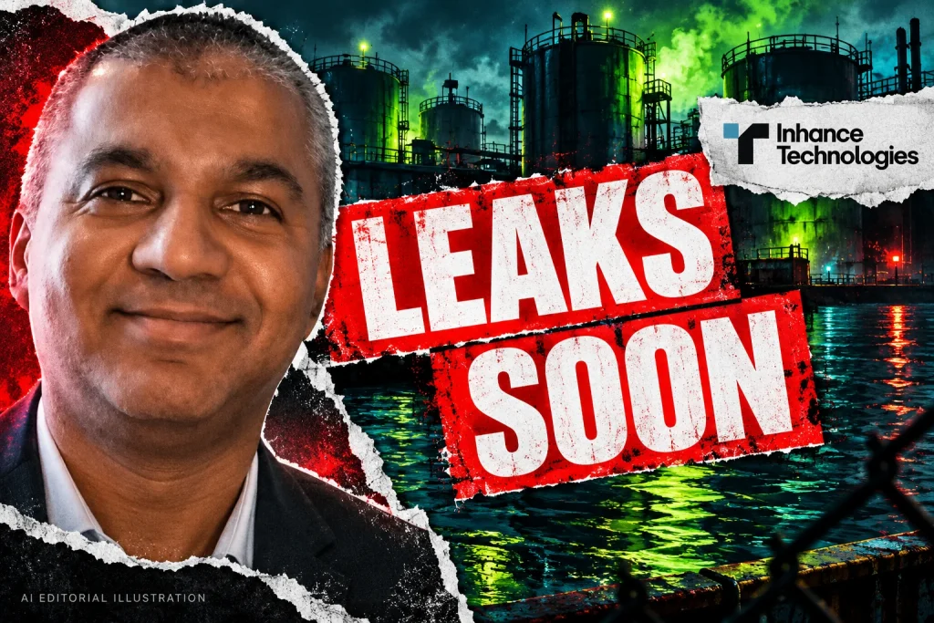 AI editorial collage featuring Prakash Iyer and the Inhance Technologies logo, with LEAKS SOON typography — Why a production phase-out is not the same as a universal PFAS ban